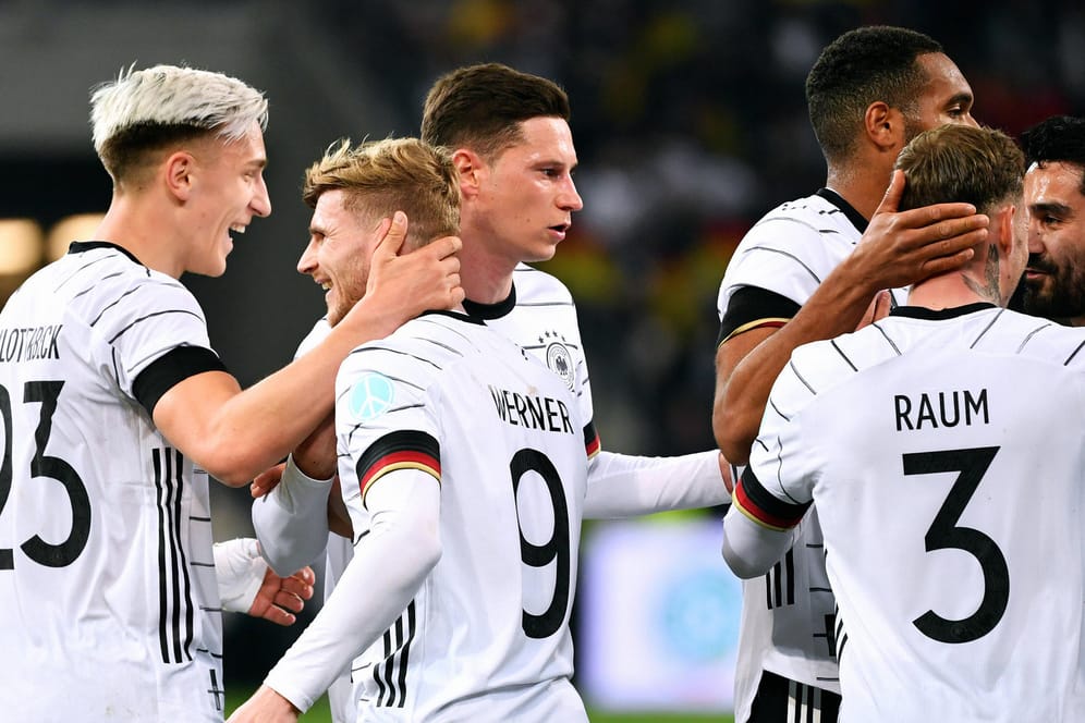 Jubel beim DFB-Team: Der Erfolg gegen Israel setzt eine Serie fort.