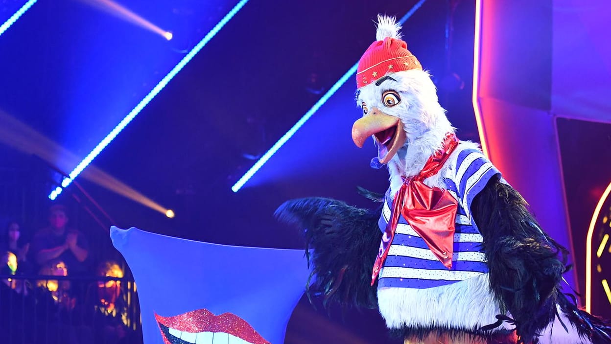 "The Masked Singer": Die Möwe ist raus.