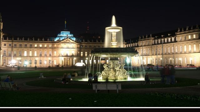 "Earth Hour" in Stuttgart "Earth Hour" in Stuttgart