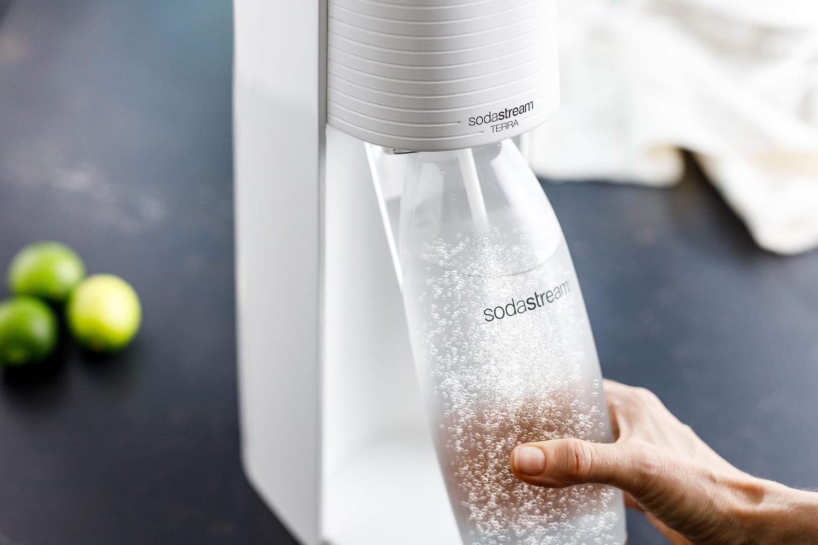 Nur heute erhalten Sie bei Otto den Wassersprudler Sodastream Terra zum Rekord-Tiefpreis.