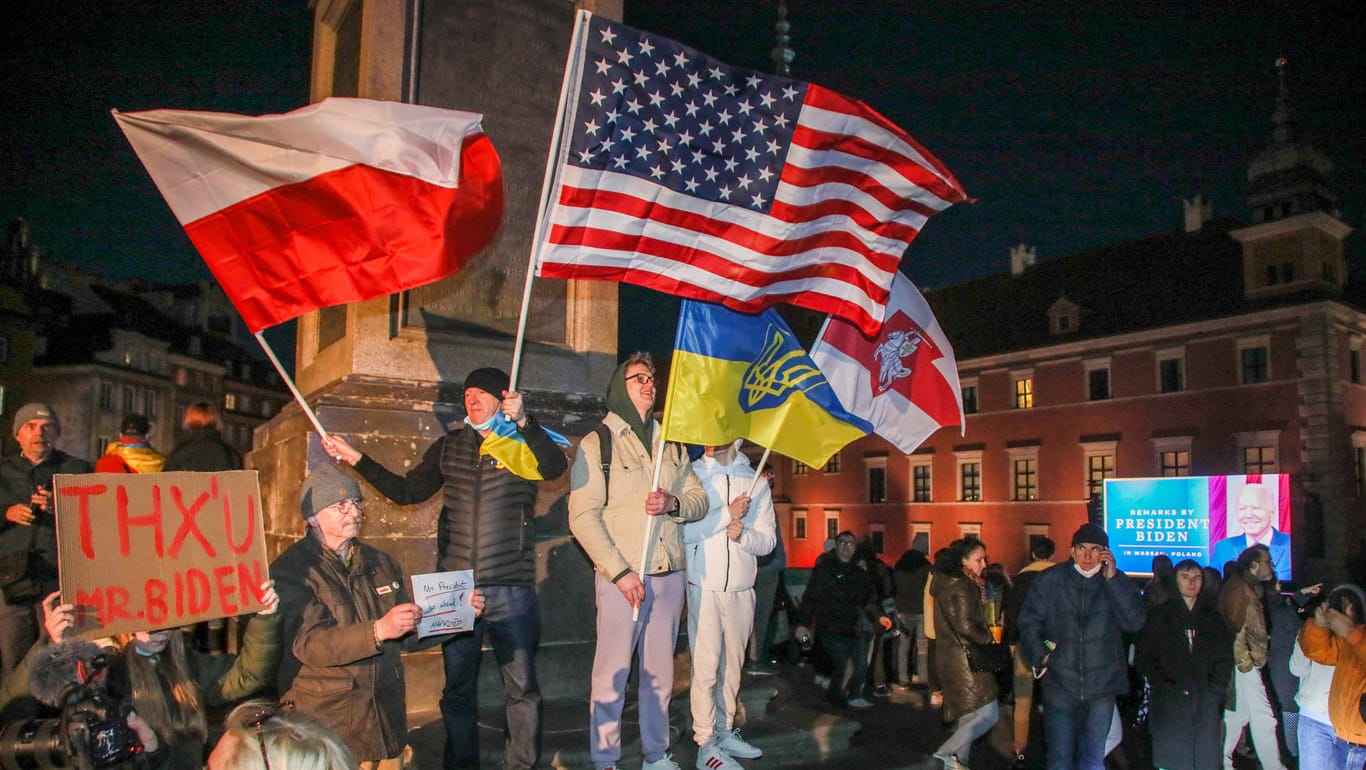 Polen, Amerika und die Ukraine: Hoffnung auf Einigkeit.