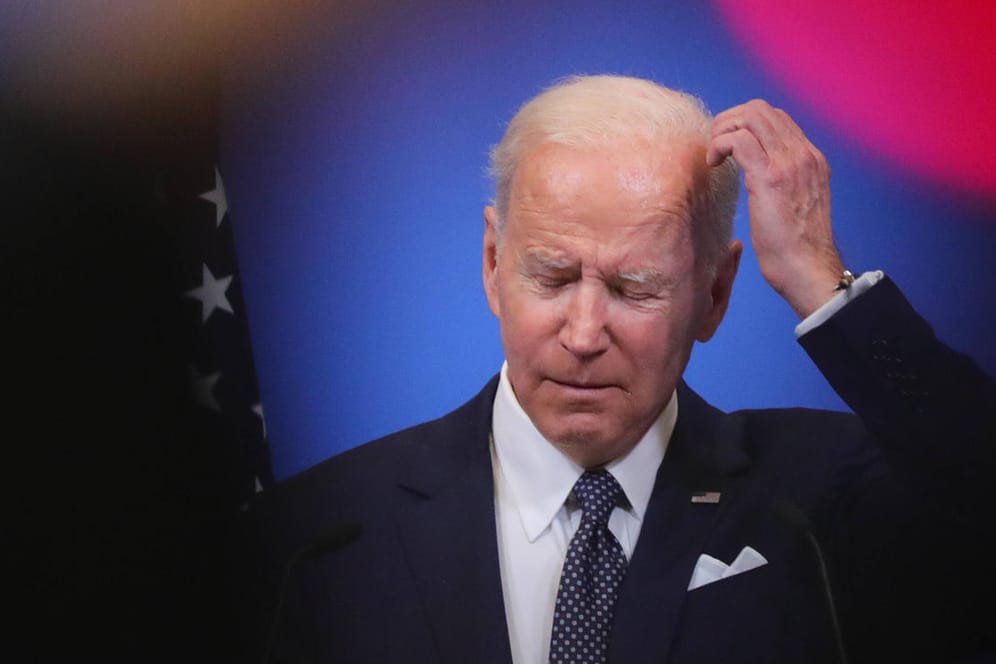 US-Präsident Joe Biden auf seiner Europareise: Verbal hielt er sich gegenüber Russland kaum zurück.