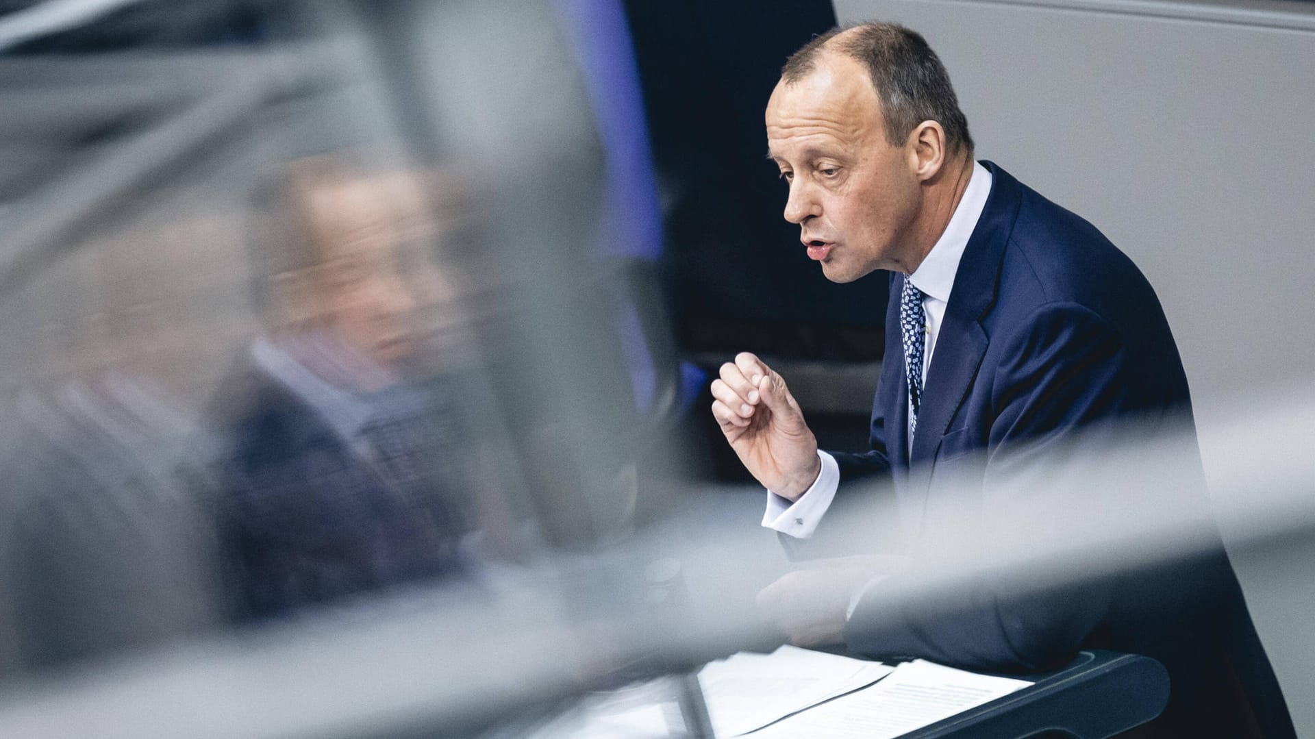 Die Bewährungsprobe kommt erst noch: Berliner Oppositionschef Friedrich Merz.