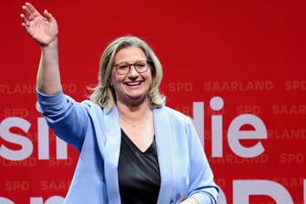 Anke Rehlinger: Sie wird wohl neue Ministerpräsidentin des Saarlands.