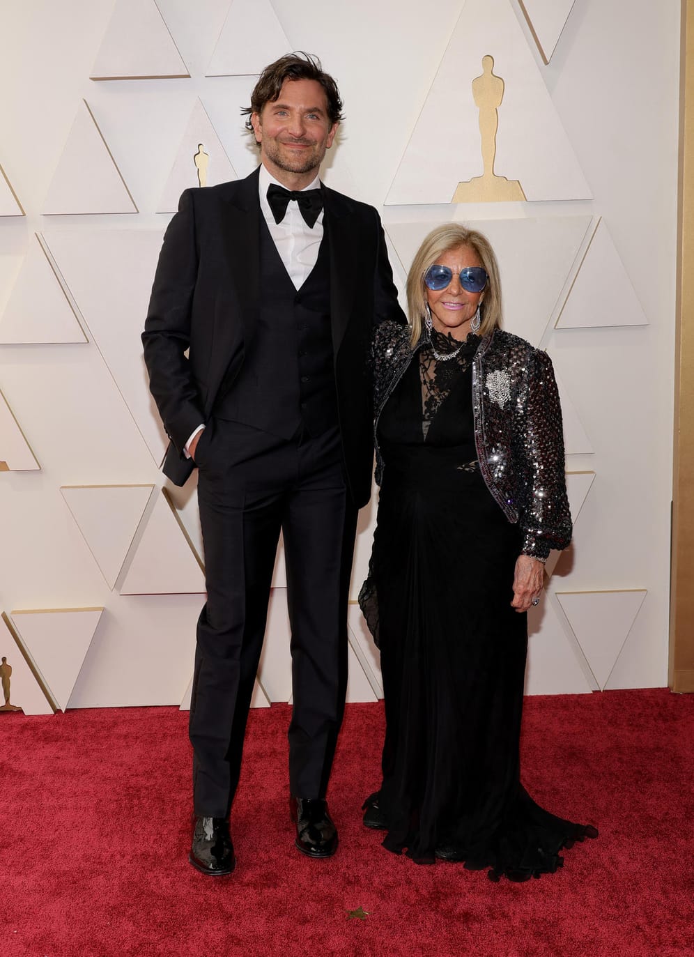 Bradley Cooper mit seiner Mutter Gloria Campano