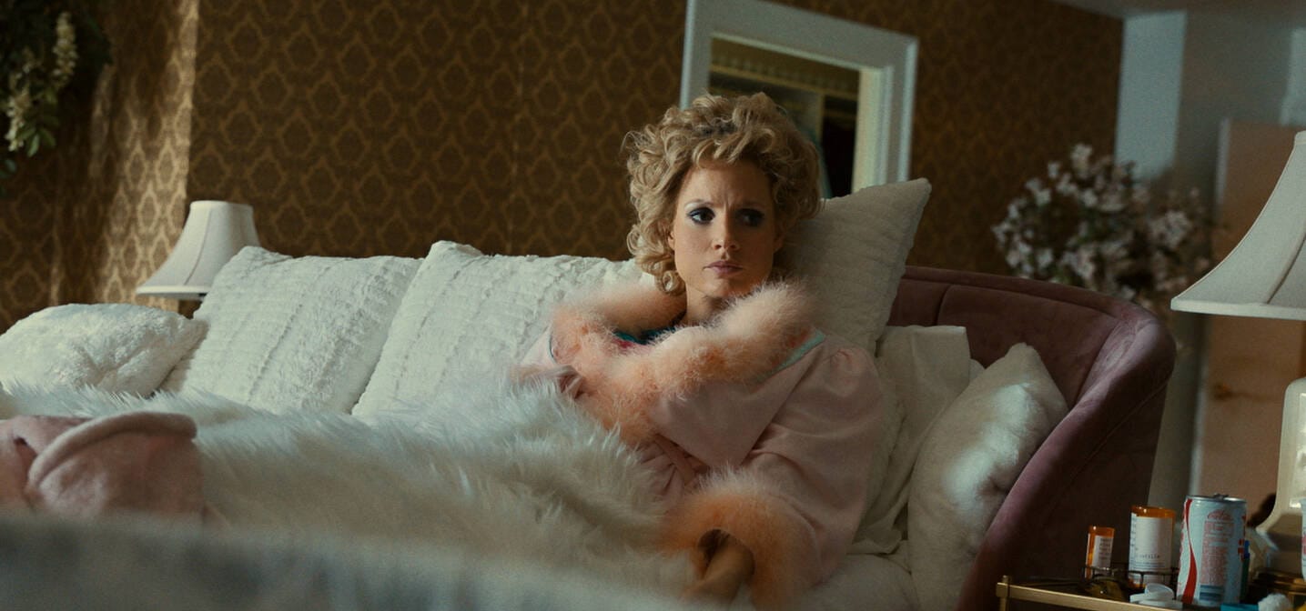 Jessica Chastain in "The Eyes of Tammy Faye"