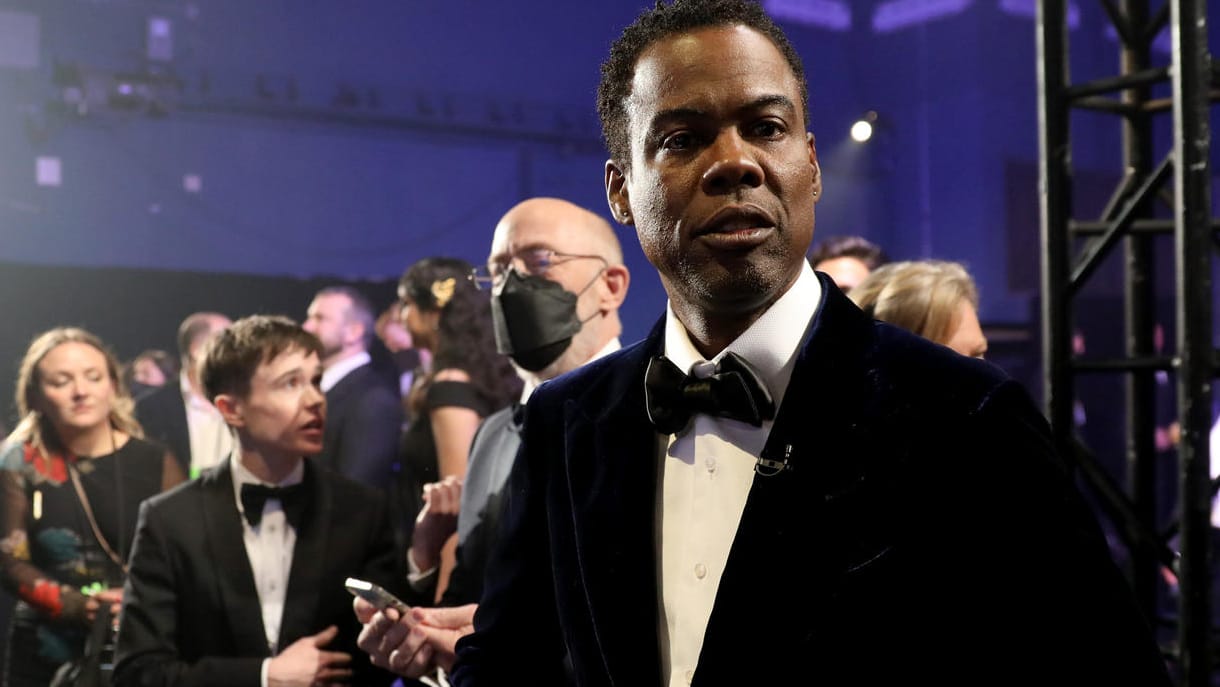 Chris Rock: Er wurde während der Oscars geschlagen.