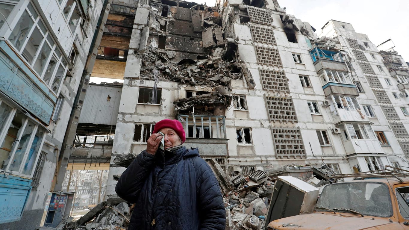 Zerstörung in Mariupol: In der Hafenstadt ist die Situation besonders dramatisch.