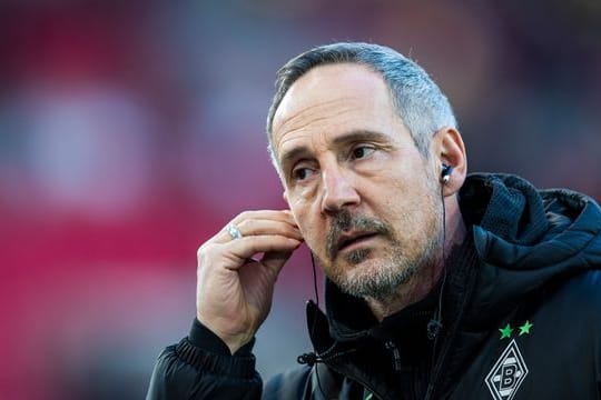Hat in Gladbach noch nicht richtig in die Erfolgsspur gefunden: Trainer Adi Hütter.
