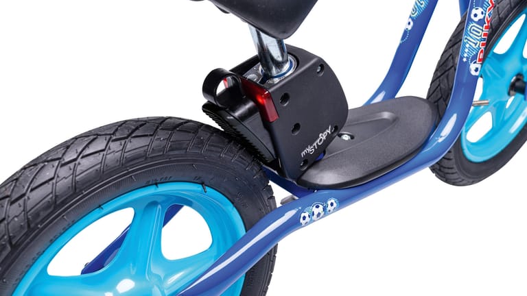 Für Laufräder von Puky: Das Mystopy-Bremssystem kann Schlimmeres verhindern.