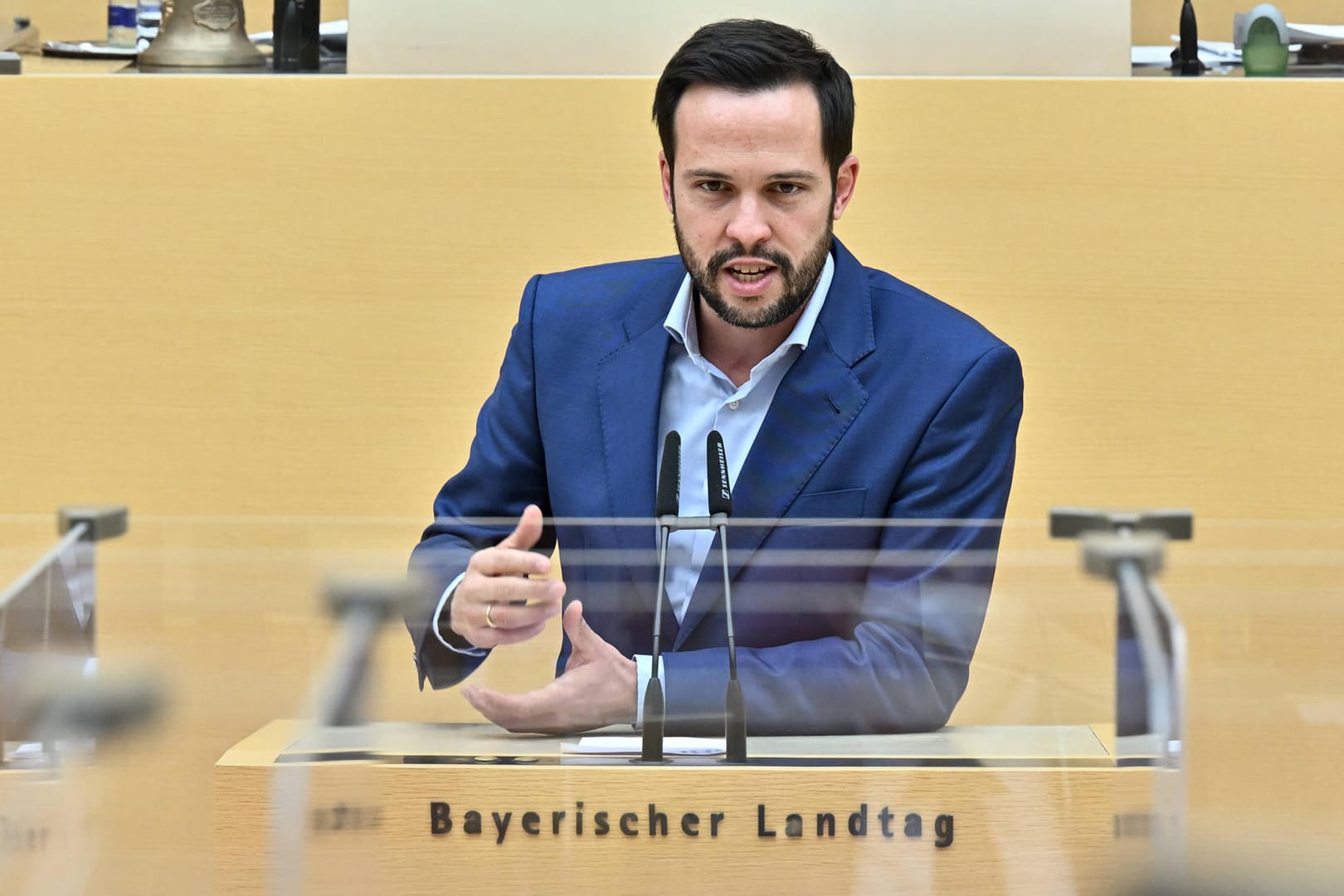 Martin Hagen, Vorsitzender der FDP-Landtagsfraktion: Am Dienstag wird über die weiteren Corona-Maßnahmen in Bayern entschieden.