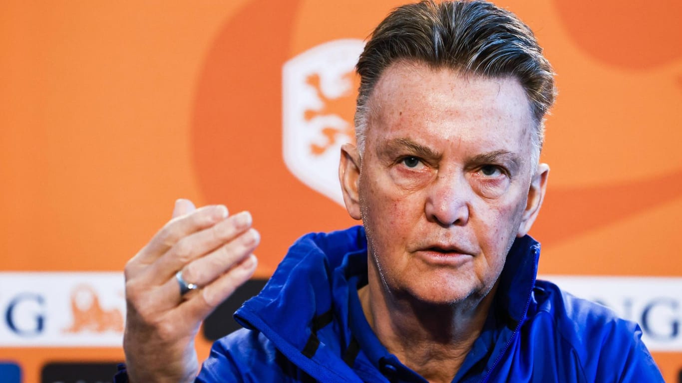Louis van Gaal: Der 70-Jährige ist bereits zum dritten Mal Trainer der Niederlande.