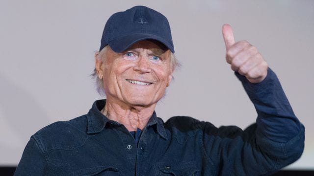 Der italienische Schauspieler Terence Hill wird 83.