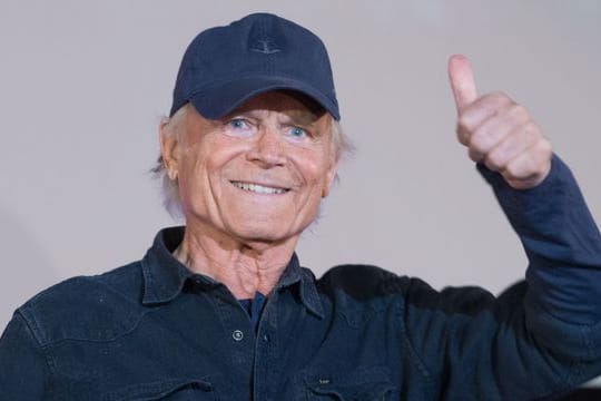 Der italienische Schauspieler Terence Hill wird 83.