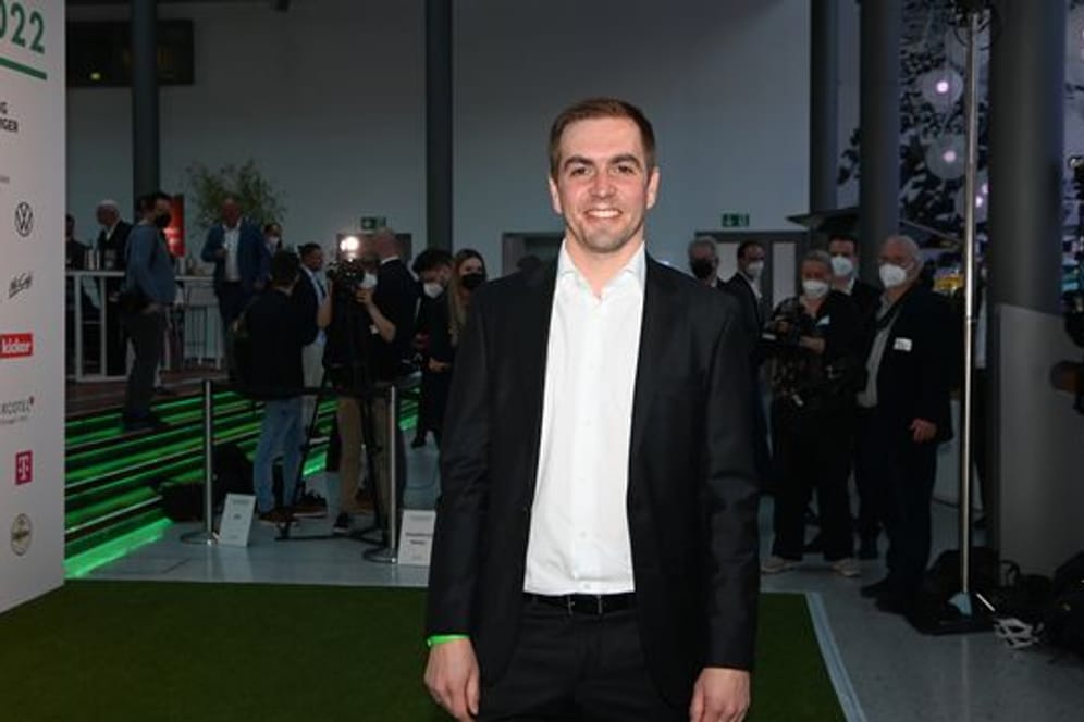 Der ehemalige Fussball-Nationalspieler Philipp Lahm bei der Verleihung der Sepp-Herberger-Awards 2022.