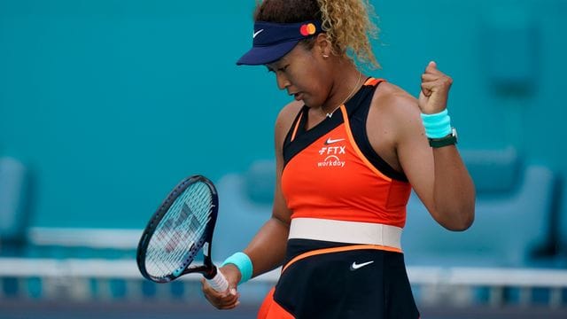 Im Viertelfinale von Miami trifft die Japanerin Naomi Osaka auf die US-Amerikanerin Danielle Collins.