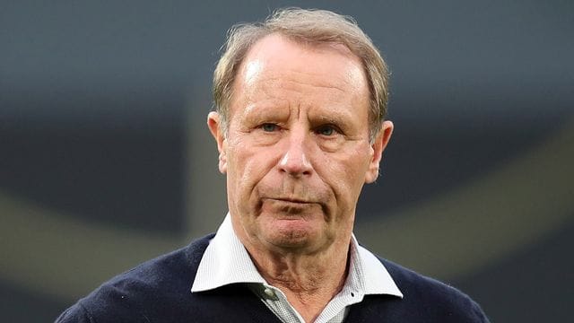 Der ehemalige Bundestrainer Berti Vogts führte die DFB-Auswahl 1996 zum Europameistertitel.