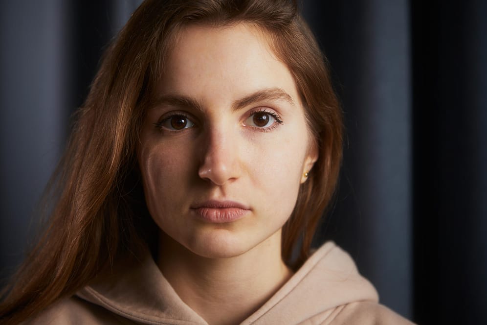 Die Ukrainerin Ann Sidorenko: Der 24. Februar veränderte das Leben der jungen Frau wie für Millionen ihrer Landsleute auch. Derzeit lebt sie in Berlin.