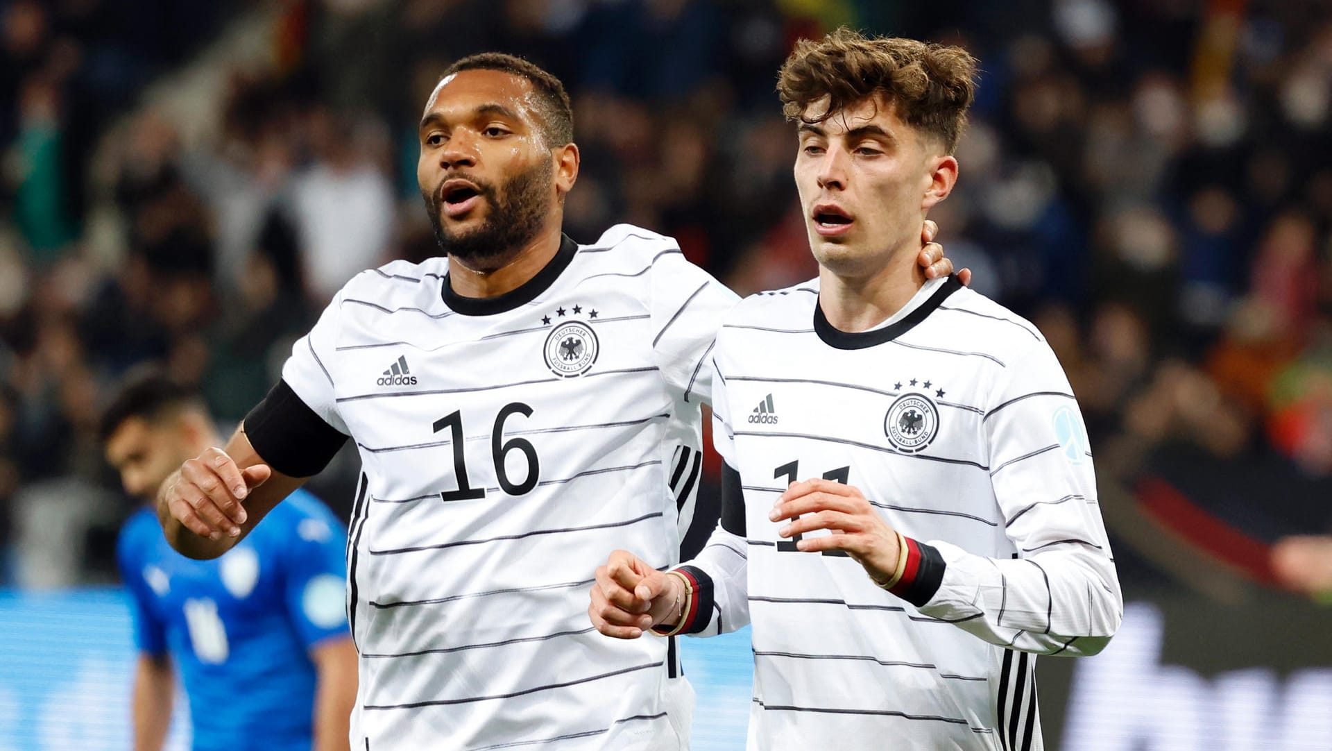 Jonathan Tah und Kai Havertz: Gelingt nach dem Sieg gegen Israel auch einer gegen die Niederlande?