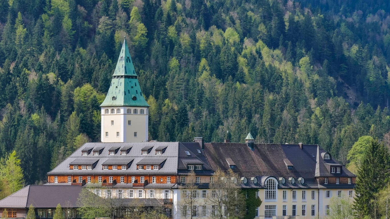 Schloss Elmau im Landkreis Garmisch-Partenkirchen (Archivbild): Schon 2015 fand hier der G7-Gipfel statt.