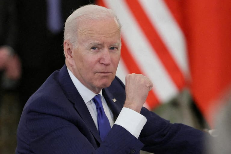 Joe Biden bei seinem Besuch in Polen: Mit unbedachten Aussagen sorgt der US-Präsident für Unruhe.