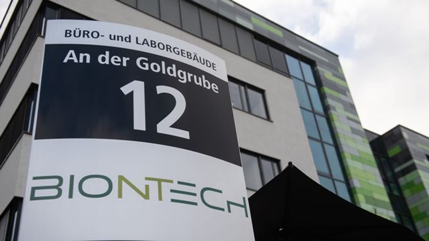 Das Mainzer Unternehmen Biontech hat neue Geschäftszahlen vorgelegt.