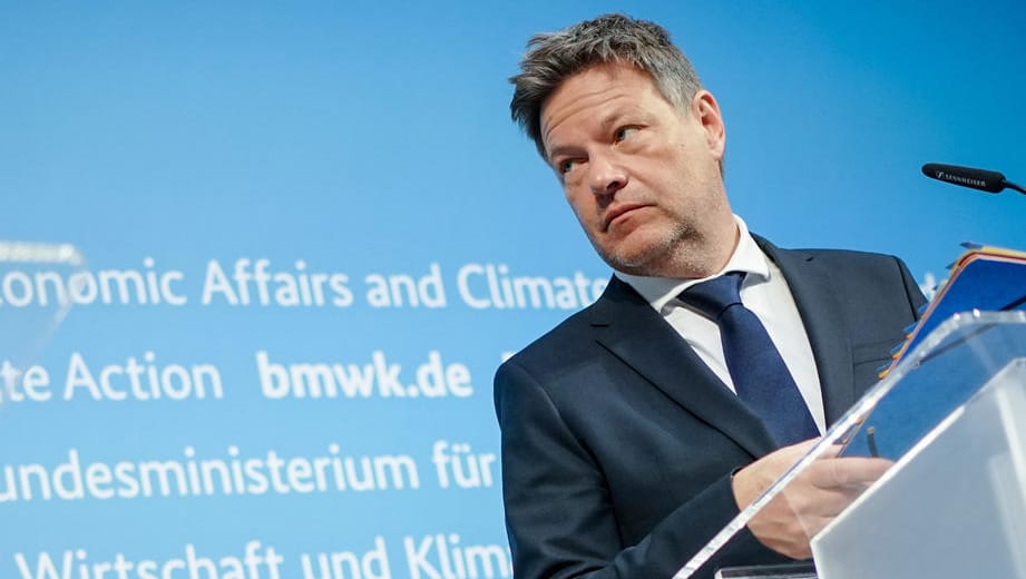 Wirtschaftsminister Robert Habeck: Er hat am Mittwoch den Gas-Notfallplan aktiviert.