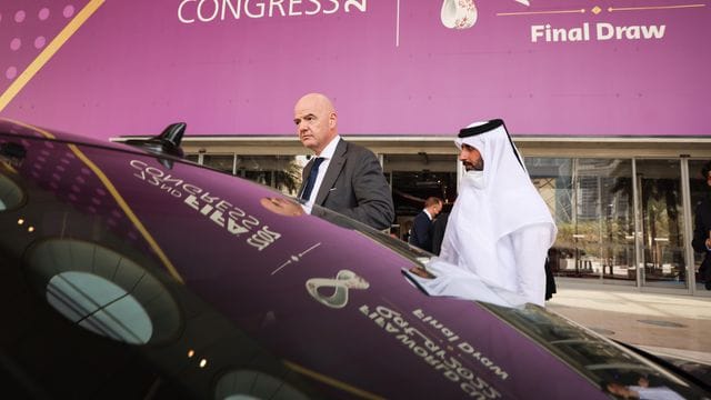 FIFA-Präsident Gianni Infantino hat seine Ambitionen für eine weitere Amstzeit noch nicht verkündet.