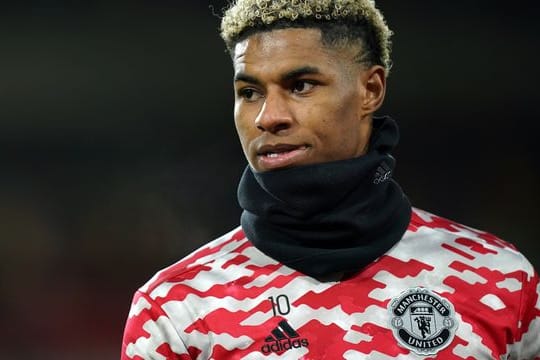 Wurde in sozialen Medien rassistisch beleidigt: Marcus Rashford, englischer Nationalspieler und Profi bei Manchester United.