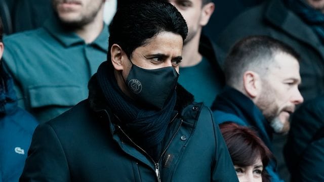 PSG-Chef Nasser Al-Khelaifi war in die Kritik geraten.