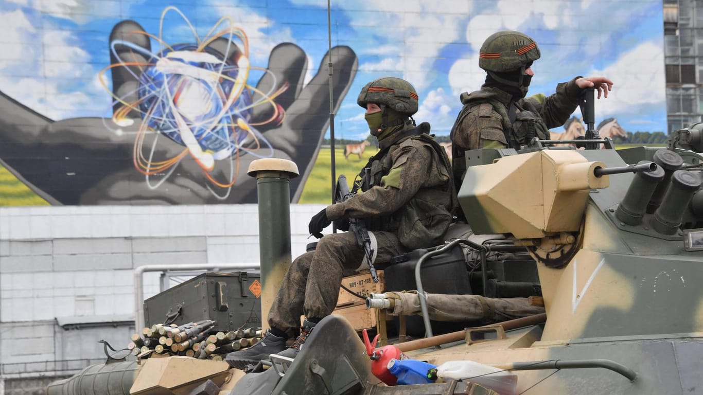 Russische Soldaten in Tschernobyl: "Selbstmörderisches Vorgehen".
