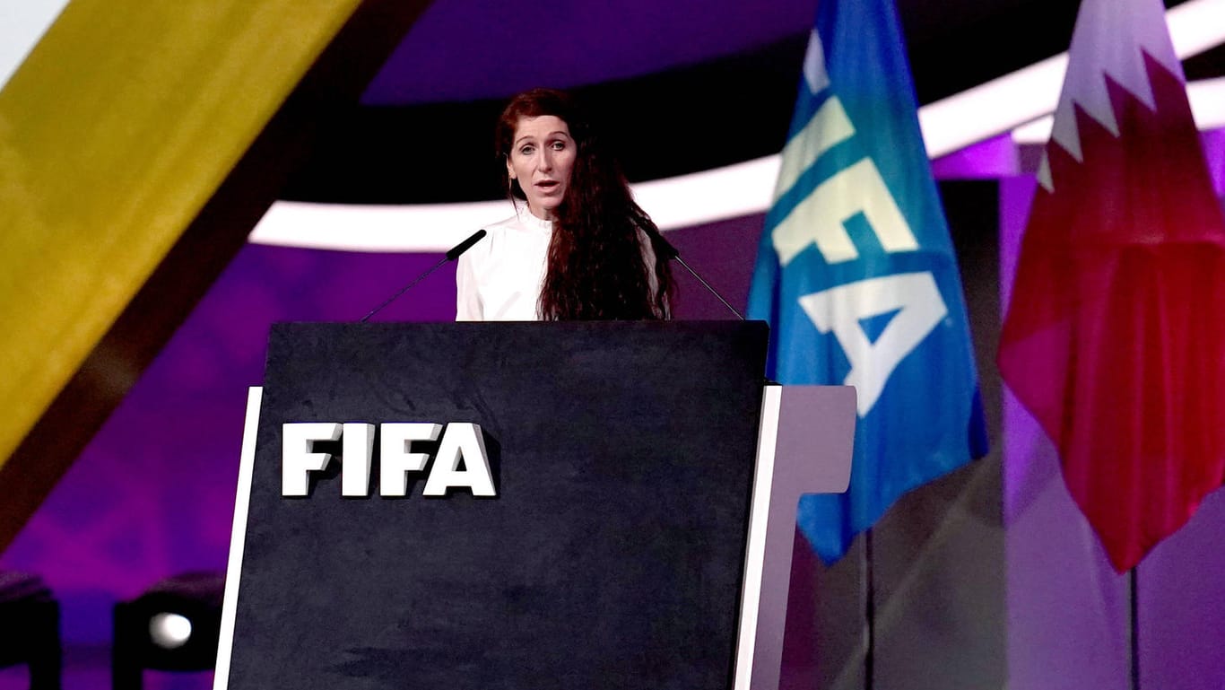 Lise Klaveness: Die norwegische Verbandspräsidentin kritisierte am Donnerstag die Fifa für die WM-Vergabe nach Katar.