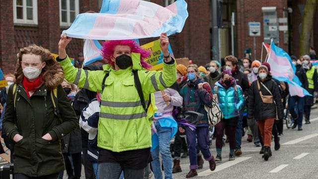 Demonstrationszug Demonstrationszug