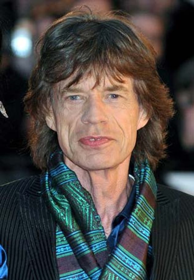 Mick Jagger im Wandel der Zeit