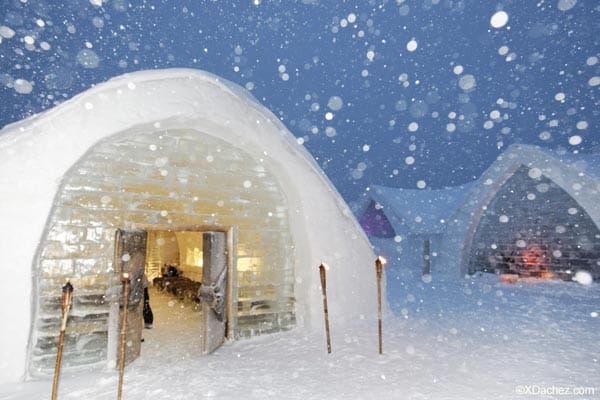 In diesem Winter wird Nordamerikas einziges Eishotel vom 4. Januar bis 29. März 2009 geöffnet sein.