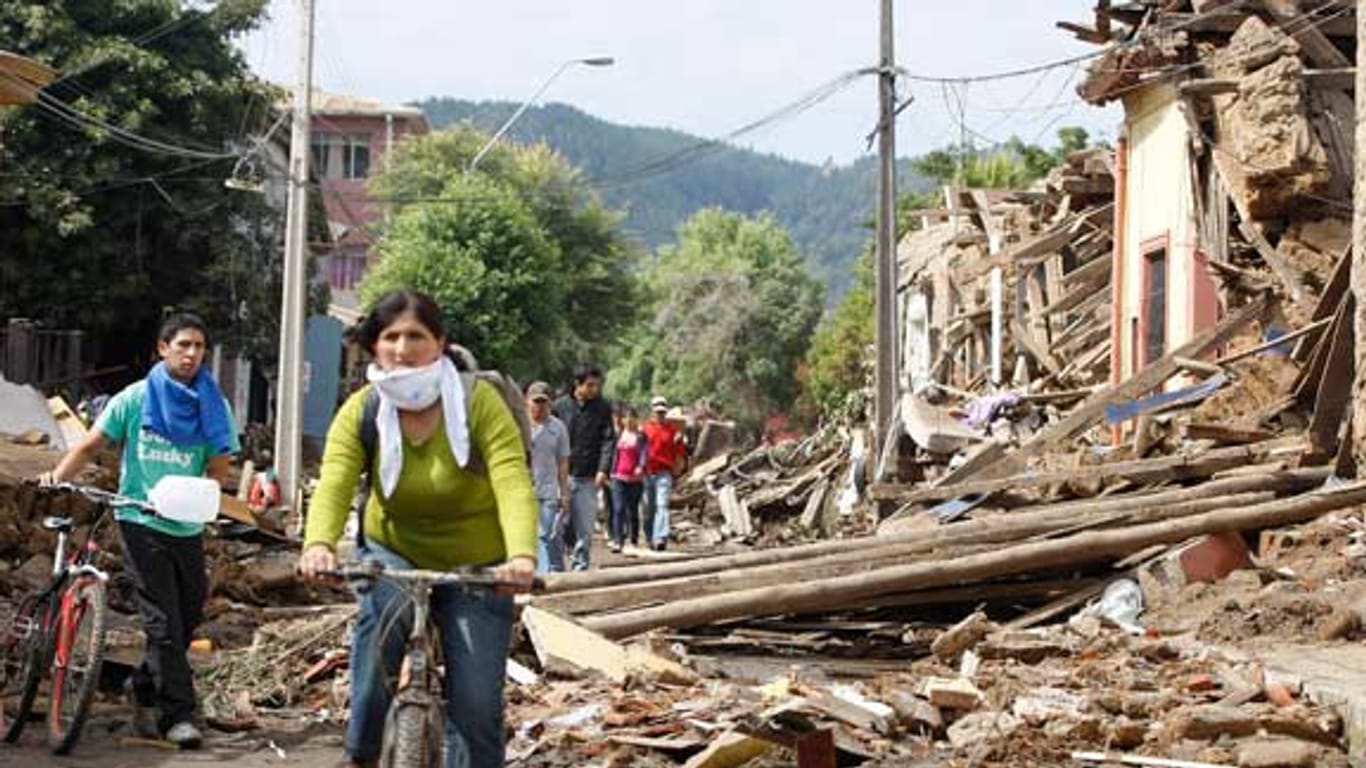 Das schwere Erdbeben in Chile wirkt sich auf den gesamten Globus aus