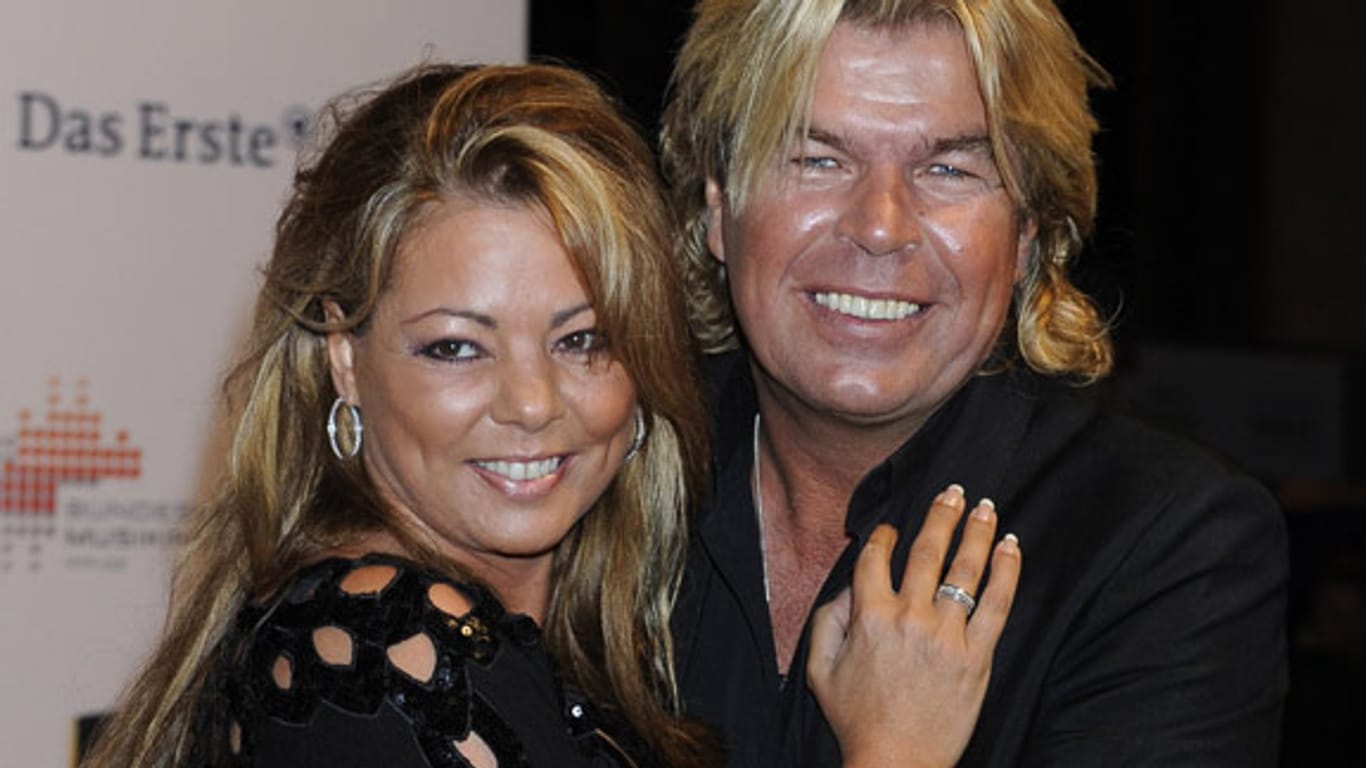 Popstar Sandra mit ihrem frischgebackenen Ehemann Olaf Menges.
