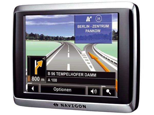 Navigationsgerät Navigon 2510 Explorer.