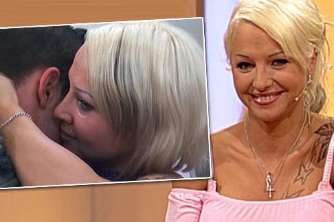 Cora verabschiedet sich von Tobias - dann verlässt sie das "Big Brother"-Haus.