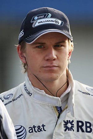 Platz 11: Er ist der Überraschungs-Fahrer der Saison 2010: Nico Hülkenberg zeigt im Williams, wieso er in die Formel 1 gehört.