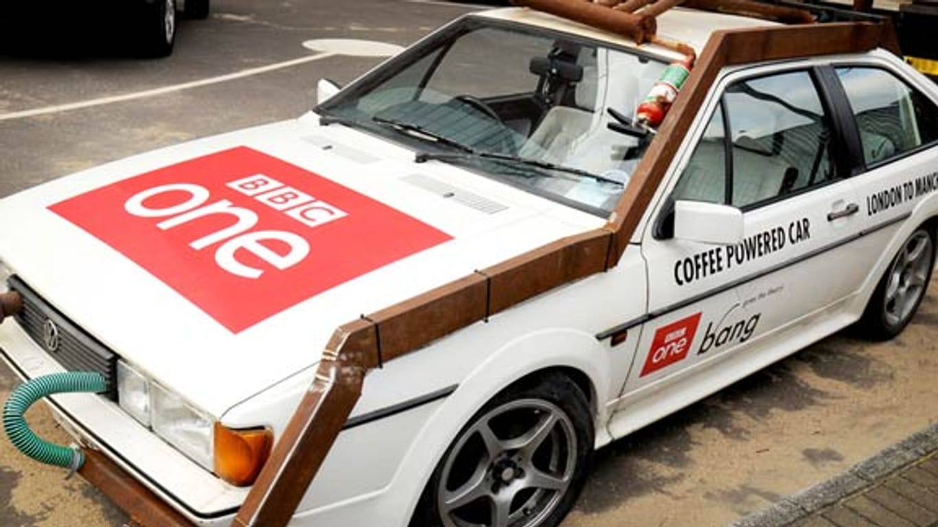 "Car-Puccino" - das Auto mit Kaffee-Antrieb