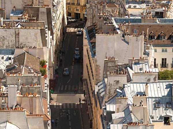 Pariser Straßenszene (Quelle: paris-26-gigapixels.com)