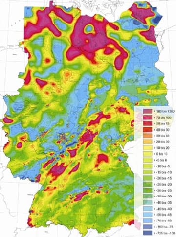Fotoserie: Die neue Magnetfeld-Karte
