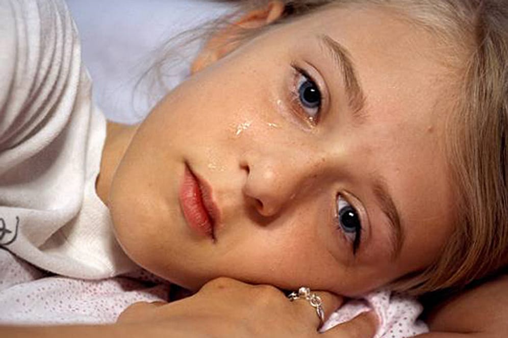 Auch Kinder können unter Depressionen leiden. (Bild: Imago)