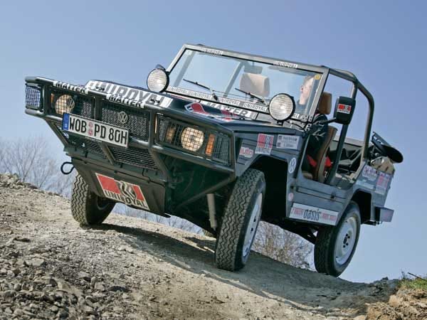Mit dem Iltis gewann VW 1980 die Rallye Paris-Dakar.