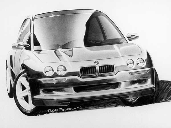 1993 stellte BMW mit dem Z13 einen Kompaktwagen vor, der die Vorteile einer komfortablen Reiselimousine mit den Dimensionen eines Kleinwagens verbinden sollte. Das neue Design hat sich nicht durchgesetzt.