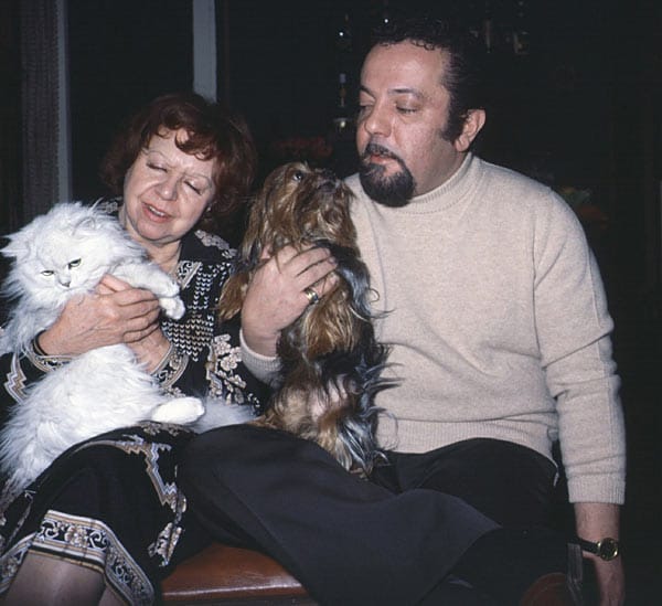 Brigitte Mira mit Frank Guarente. Der Regisseur war ihr fünfter Ehemann.