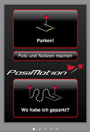 G-Park: Mit dieser App "G-Park" finden Sie beispielsweise Ihr geparktes Auto wieder. (Screenshot: App Store)