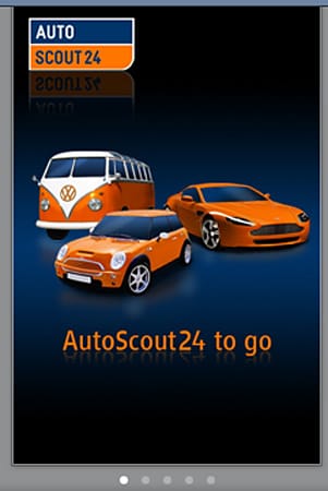 AutoScout24: Auf der Suche nach einem Gebraucht- oder Neuwagen? Diese App ist eine Internet-Autobörse im Mini-Format. (Screenshot: App Store)