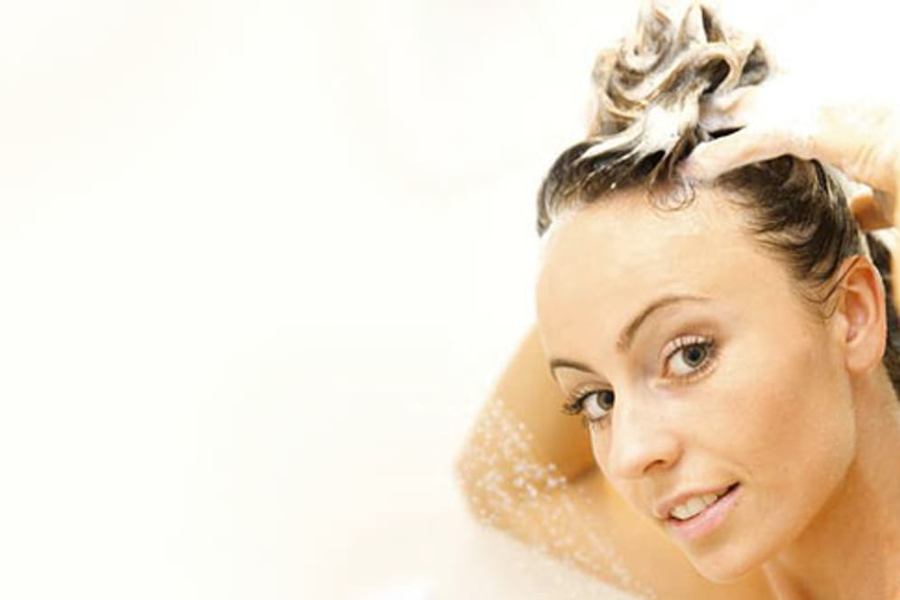 Shampoo: Shampoo für strapazierte Haare im Test.